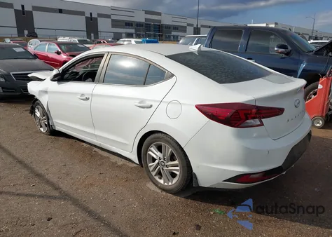 2019 Hyundai Elantra Sel z USA, uszkodzony, nr VIN 5NPD84LF2KH488584